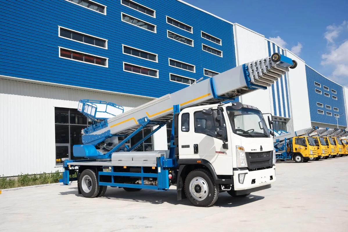 仁寿出租云梯车高空作业车 建筑垃圾搬运